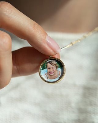 Circle Photo Charm