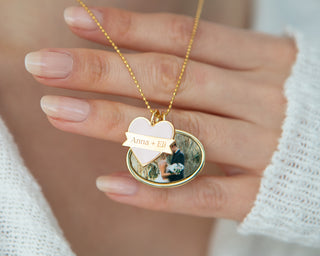 Large Engravable Heart Charm