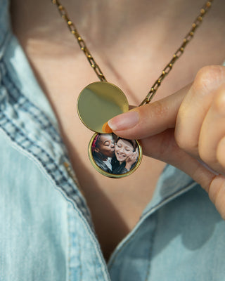 Engravable Photo Locket