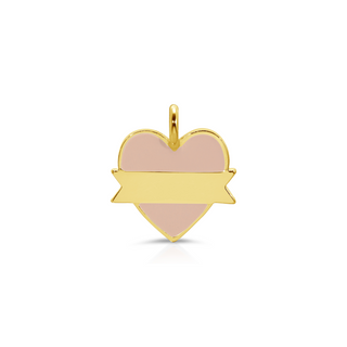 Large Engravable Heart Charm