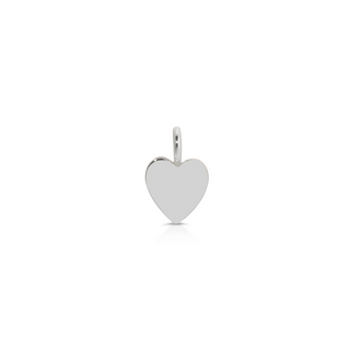 Small Engravable Heart Charm