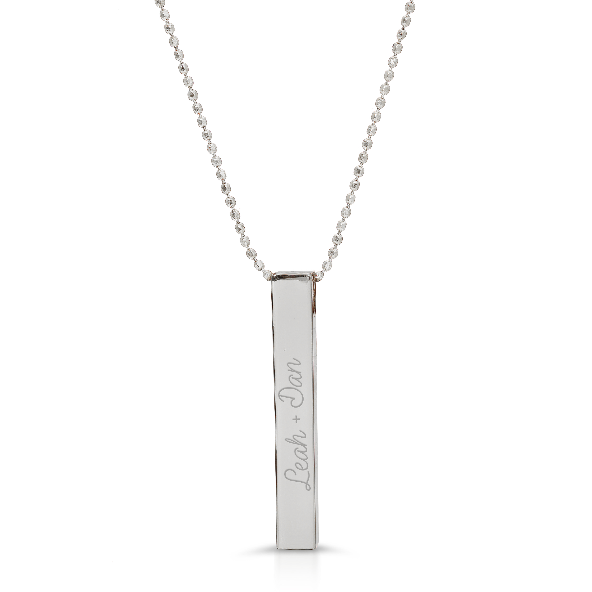 Four sided 2025 pendant necklace